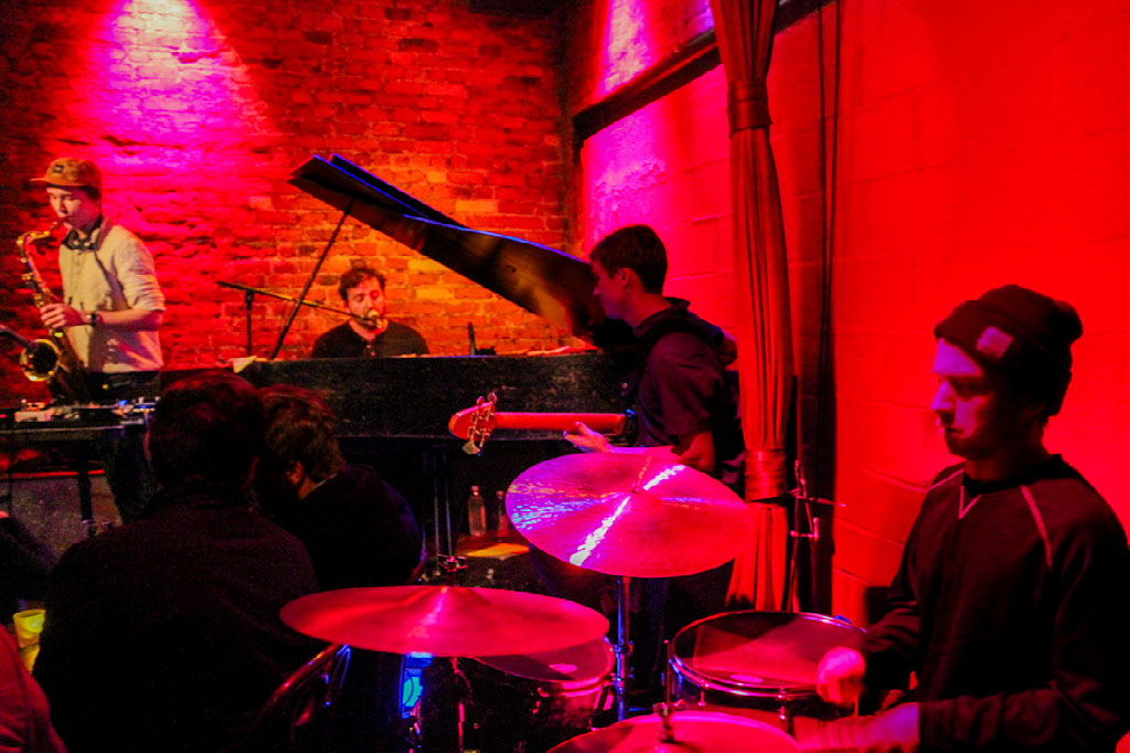 Playing a show
